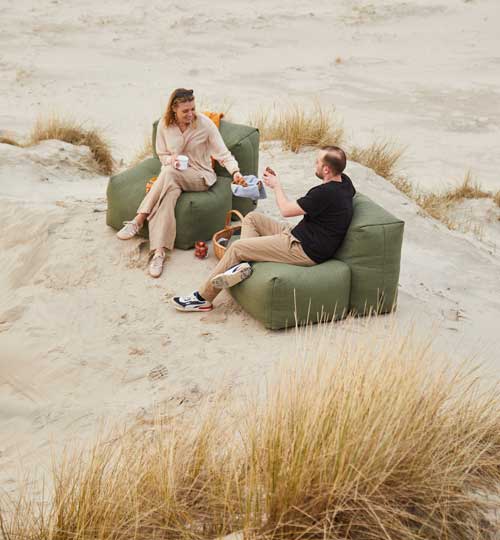 Tuolimoduuli Soft Sofa, Olive