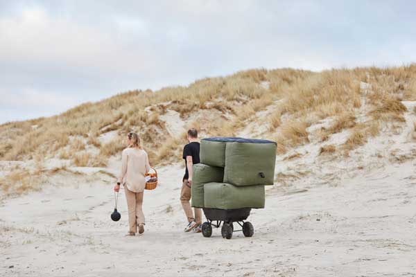 Kulmamoduuli Soft Sofa, Olive