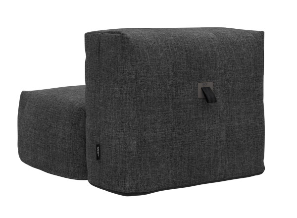 Tuolimoduuli Soft Sofa, Black