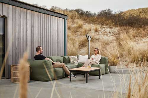 Kulmamoduuli Soft Sofa, Noir