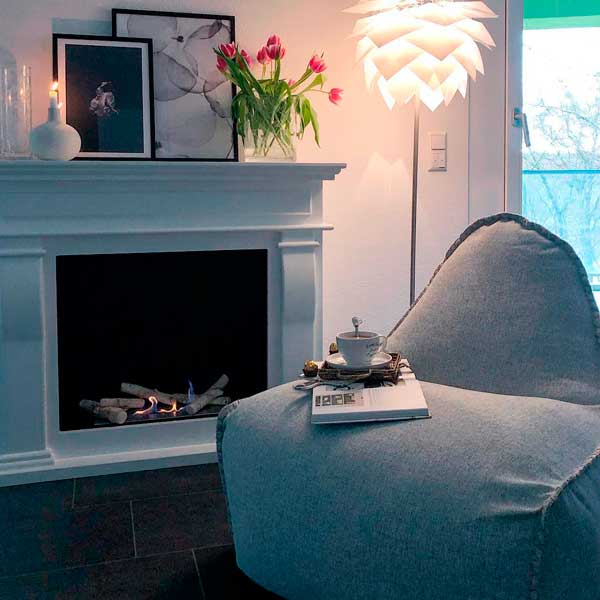 Säkkituoli Cobana + rahi, Sand Melange