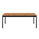 Ruokapöytä Kirra 210 x 90 cm, Noir