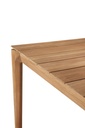 Jatkettava ruokapöytä Bok 100 x 200/300 cm, tiikki