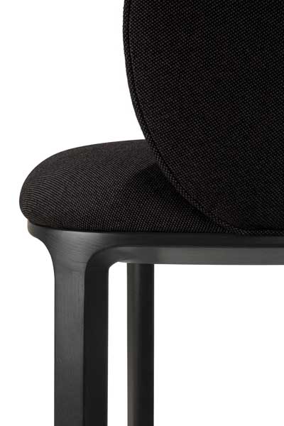 Ruokapöydän tuoli Unda, Charcoal