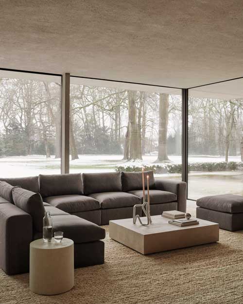 Moduulisohva Mellow, rahi, Granite Eco