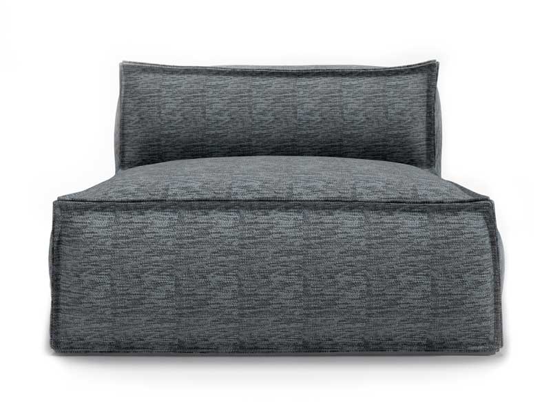 Tuoli Silky Single Seat, Grey