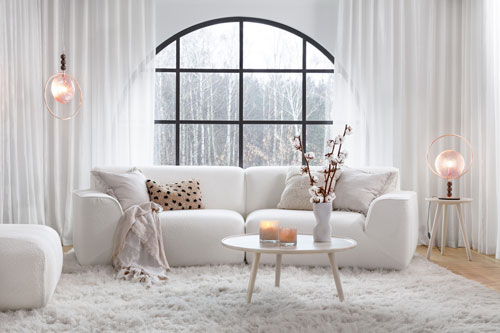 Kaareva sohva Emily SET 2