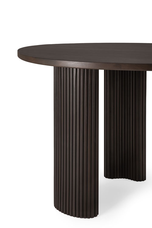 Työpöytä Boomerang 160 x 83 cm, mahonki