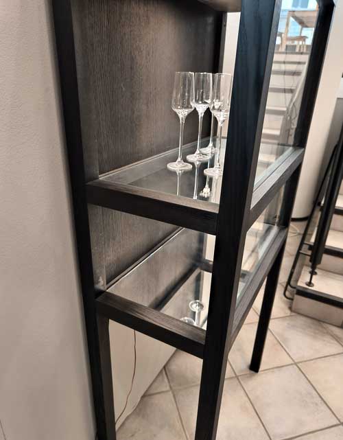 Vitriini Curio 140 x 70 cm, saarni C14