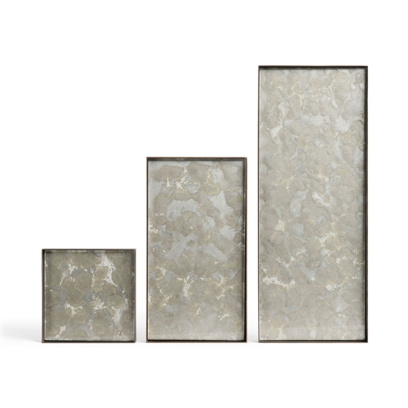 Tarjotin Fossil Organic Glass L