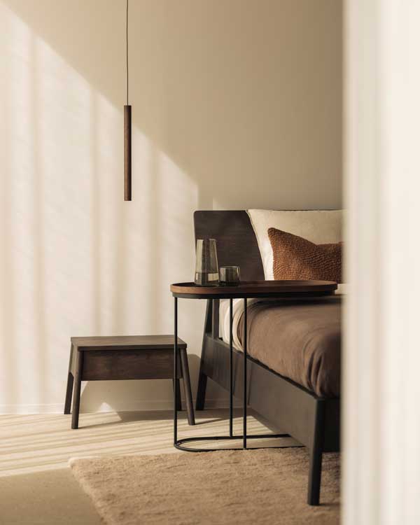 Sänky Air 180 cm, tammi, ruskea