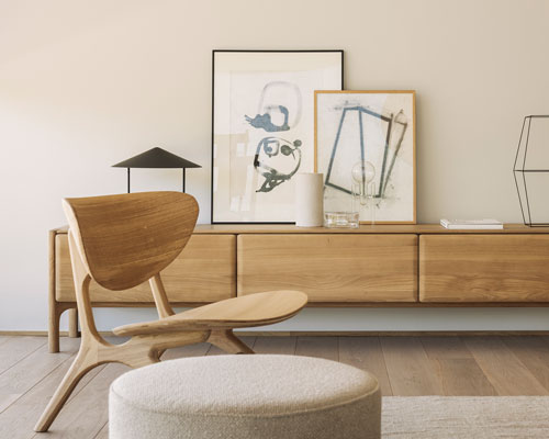 Tv-taso PI 242 x 45 cm, tammi