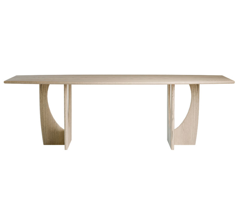 Ruokapöytä Longboat 240 x 120 cm, saarni C20