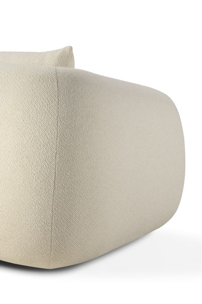 Sohva Contour 3:n istuttava, Chalk