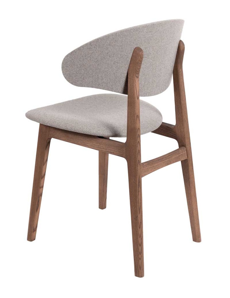 Tuoli RAM Wood Comfort, saarni C12, kangasverhoiltu.