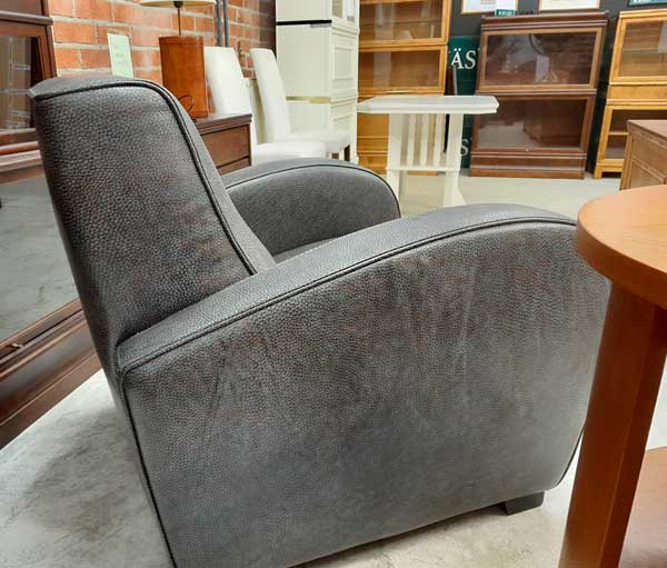 Nojatuoli Estelle, nahkaa