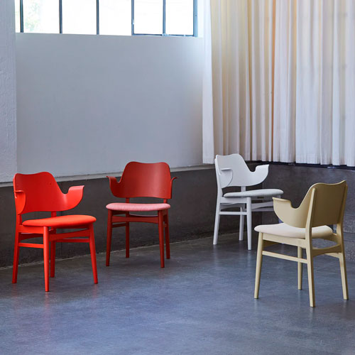 Pehmustettu ruokapöydän tuoli Gesture, valkoinen, Faith