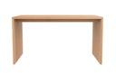 Työpöytä Office U 140 x 72 cm, tammi
