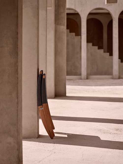 Tuoli Cuba MG501 Outdoor, tiikki