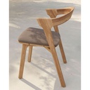 Istuintyyny Bok Outdoor tuoliin, Mocha