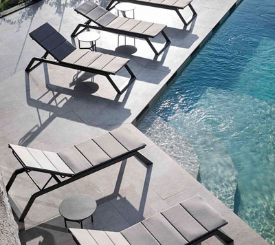 Aurinkovuode Siesta, Light Grey