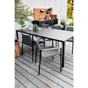 Ruokapöydän tuoli Core käsinojilla, AirTouch, Grey