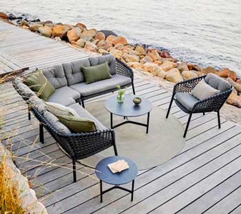 Lepotuoli Ocean, Dark Grey