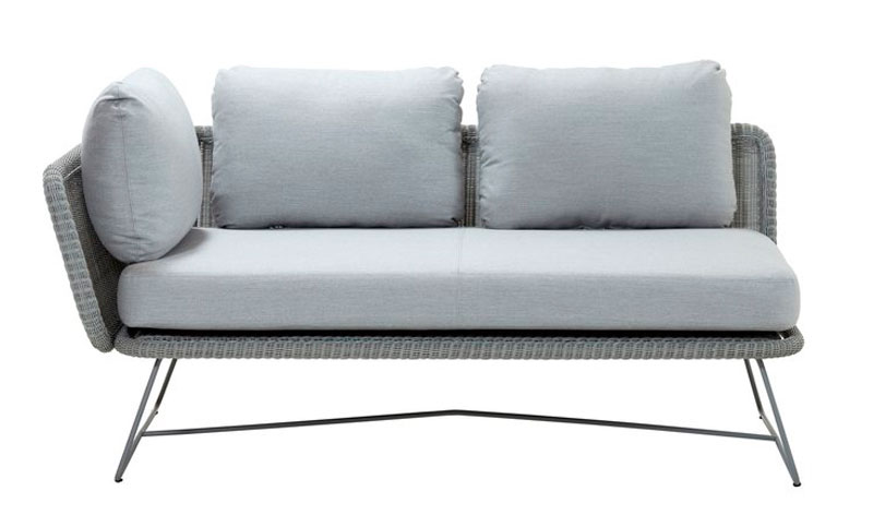 Sohvamoduuli Horizon 2:n istuttava oikea, vaalean harmaa