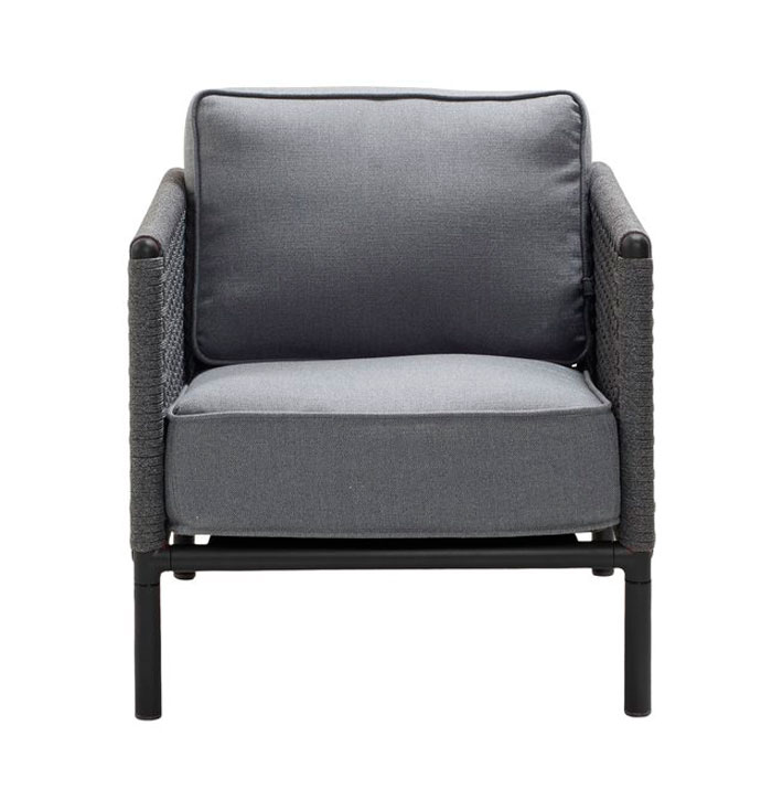 Lepotuoli Encore, Lava Grey