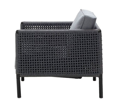 Lepotuoli Encore, Lava Grey