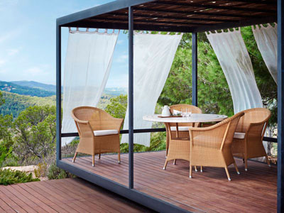 Nojatuoli Lansing, Natural