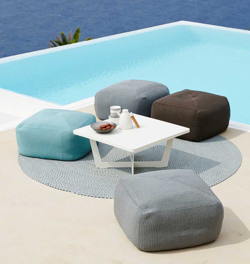 Rahi Divine 55 x 55 cm, Turquoise