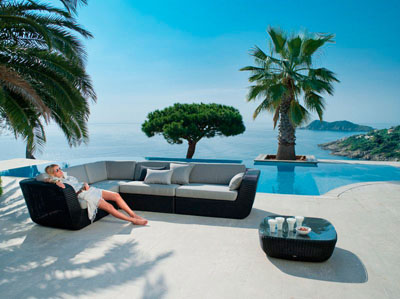 Sohvamoduuli Savannah 2:n istuttava vasen, Black