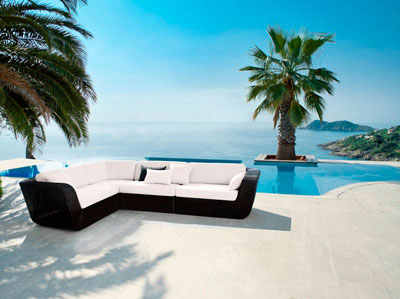 Pehmusteet Savannah 2:n ist. sohvamoduuliin (vasen), White