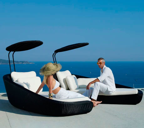 Aurinkovuode Savannah vasen, Black