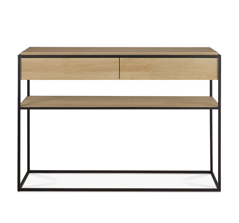 Konsolipöytä Monolit 122 x 40 cm, tammi