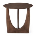 Sivupöytä Teak Geometric 51 cm