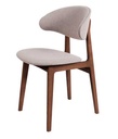 [K&K-KC02-CO-152-WOOLY2151-UP] Tuoli RAM Wood Comfort, saarni C15, kangasverhoilu, Beige
