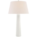 [VCC-CHA 8906WHT-EU] Pöytävalaisin Fluted Spire Large Table Lamp, White