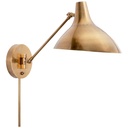 [VCC-ARN 2006HAB-EU] Seinävalaisin Charlton Wall Light, Brass