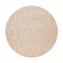 [VM CARPET-PAANU-D160-GOLD7] Matto Paanu, kulta (Ø 160 cm)