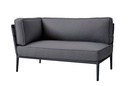 [CANE-8534-AITG---/J1094] Sohvamoduuli Conic 2:n istuttava oikea, Grey
