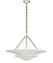 [VCC-ARN 5425PN-PW-EU] Kattovalaisin Mollino Medium Tiered Chandelier, Nickel