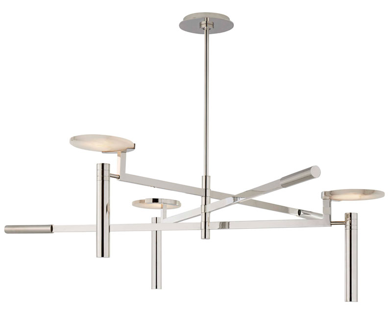 Kattovalaisin Kelly Wearstler Melange Large Floating Disc, Nickel