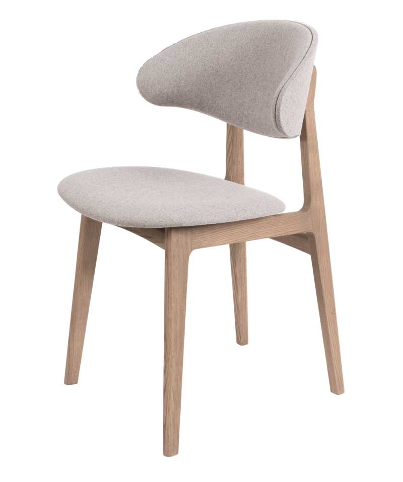 Tuoli RAM Wood Comfort, saarni C20, kangasverhoilu, Beige