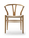 [CHS-5714413946903/B2124] Tuoli Wishbone CH-24, FSC oak, paper cord