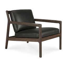 [ETHNI-jack-rose-black-] Nojatuoli Rosewood Jack, nahka