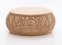 [VINCE-CT0081206] Sohvapöytä Vivi 93 cm, rottinki