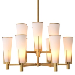 [EICH-115496] Kattovalaisin Dino Double, Antique Brass