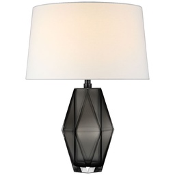 [VCC-CHA 8439SMG-EU] Pöytävalaisin Palacios Medium Table Lamp, Smoked
